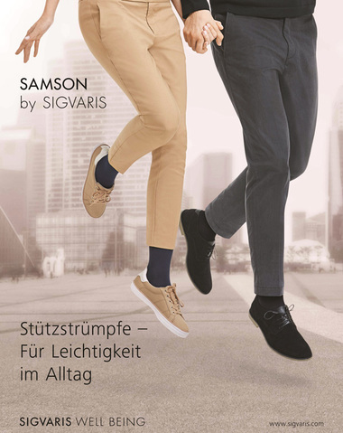 © SIGVARIS SAMSON Wadenstrumpf für Sie und Ihn