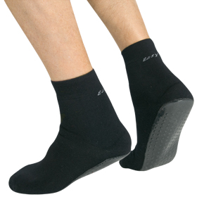 Anti-Rutsch Socken schwarz SUPRIMA