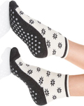 Antirutsch Socken Angora  mit Sternchen schwarz