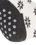 Antirutsch Socken Angora  mit Sternchen schwarz