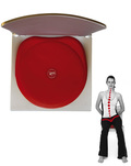 Ballkissen Sissel® Sitfit plus  Ø 37 cm rot