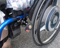 Break & Go-Top Rollstuhlbremse mit Rückrollsperre