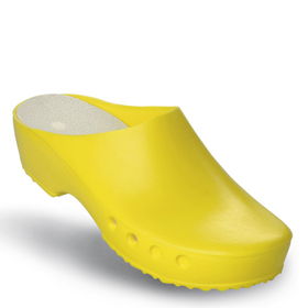 Chiroclogs Classic gelb <br>ohne Riemen