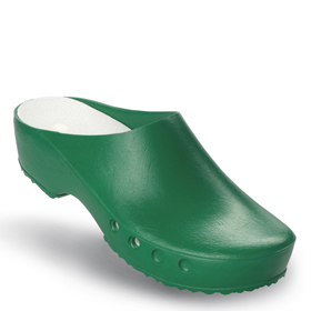 Chiroclogs Classic grün <br>ohne Riemen