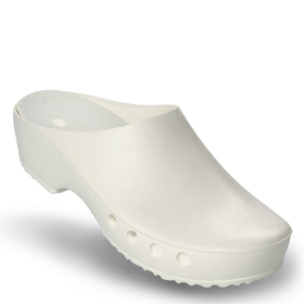Chiroclogs Classic weiss <br>ohne Riemen