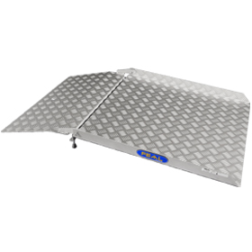 Drive-In-2 Rampe aus Alu <br>faltbar 80 cm