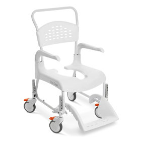 Dusch- und Toilettstuhl CLEAN, SH 49 cm, weiß