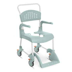 Dusch- und Toilettstuhl CLEAN, SH 55 cm, grün