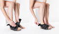 Dynamics® Hallux Valgus Comfort Schuh links, schwarz