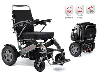 Elektrorollstuhl FreedomChair A08L Set mit Zubehör