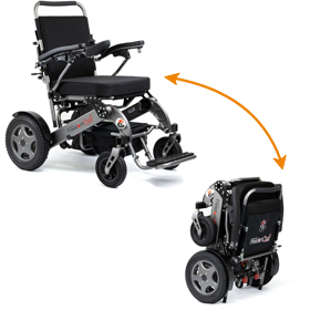 Elektrorollstuhl FreedomChair A08L Set mit Zubehör