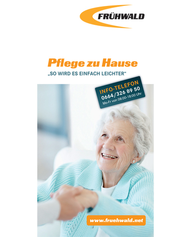 Folder - Pflege zu Hause