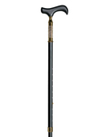 Gehstock Alu Derby-Griff Swarovski
