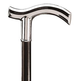 Gehstock Herren Silber Fritz