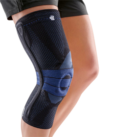 GenuTrain P3 Kniebandage links, schwarz