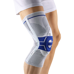 GenuTrain P3 Kniebandage links, titan