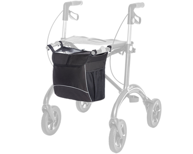 Geschlossene Tasche schwarz für Carbon Rollator SH 62
