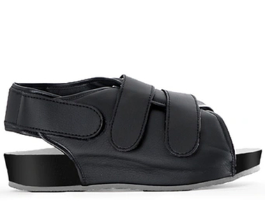 Gesundheitsschuh Hallux Valgus links, schwarz