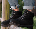Giesswein Merino Leather  Boots schwarz Herren  Lieferzeit ca. 4 Wochen