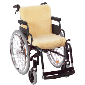 Lammfell Anti Dekubitus Rollstuhlauflage