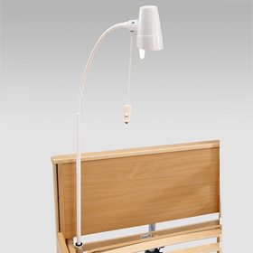 Leselampe mit Adapter