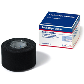 Leukotape Classic® schwarz <br>3,75 cm x 10 m