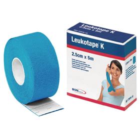 Leukotape® K blau <br>2,5 cm x 5 m
