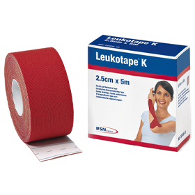Leukotape® K rot <br>2,5 cm x 5 m