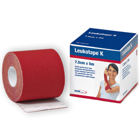 Leukotape® K rot <br>7,5 cm x 5 m