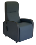 Liftsessel Kunstleder,  in zwei Farben  schwarz und marine/schwarz