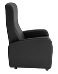 Liftsessel Kunstleder,  in zwei Farben  schwarz und marine/schwarz