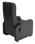 Liftsessel Kunstleder,  in zwei Farben  schwarz und marine/schwarz