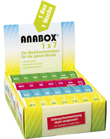 Medikamentenbox ganze Woche