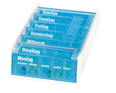 Medikamentenbox Lichtschutz plus Mint