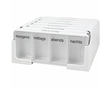Medikamentendispenser Medi 7 weiß
