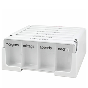 Medikamentendispenser Medi 7 weiß