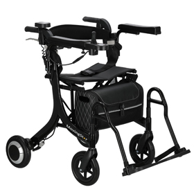 MovingStar AllinOne Rollator und Elektro-Rollstuhl