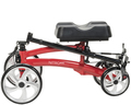 Orthopädischer Knieroller rot, Fußentlastungsrollator