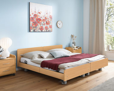 Pflegebett Partner Grundmodell ohne Holzblenden