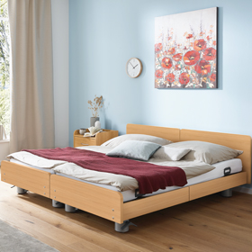 Pflegebett Partner Grundmodell ohne Holzblenden
