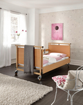Pflegebett Schwerlast  Liegefläche 100 cm bis 210 kg