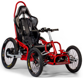 QuadriX Watt's 25 km/h Outdoorelektrorollstuhl e3