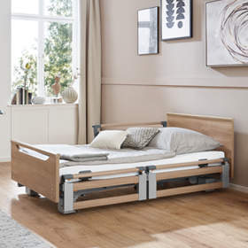 „Regia Bett mit geteilten Seitengitter“
Dekor Eiche AKTION solange der Vorrat reicht!