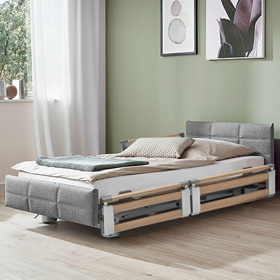 Regia - Bezug gesteppt mit Seitenteil geteilt Dekor Havanna <br><b>Preis € 3.795,00 -30%</b>