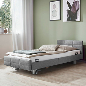 Regia, Premiumbett <br>Bezug mit Kachel gesteppt