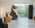 Relax- und Aufstehsessel grau