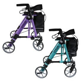 Rollmobil Alu Leichtmetall azure und violett 6,5kg