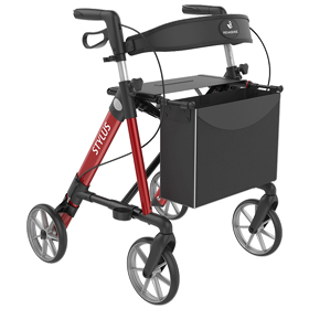 Rollmobil Alu Leichtmetall <br>fresh red  6,5 kg