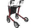 Rollmobil Alu Leichtmetall rot mit Softbereifung, 7,2 kg