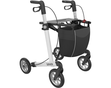 Rollmobil Alu Leichtmetall  weiss Pur-Soft 7 kg